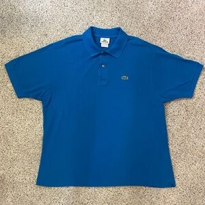 Lacoste Men's Vibrant Teal Blue Polo Shirt